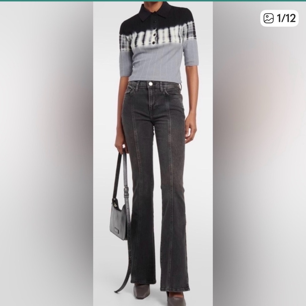Frame Denim Le High Flare High Rise Jeans 27